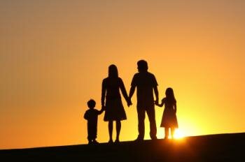  Familie Sonnenuntergang