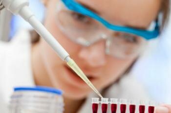  Wissenschaftler der Durchführung von Tests