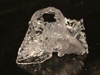  3-D- Modell der gedruckten das Herz des Kindes