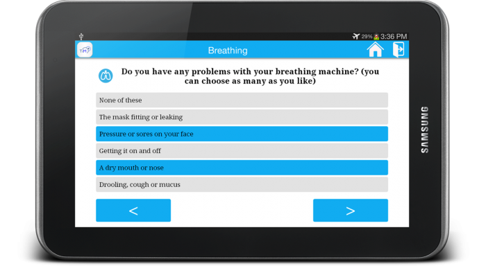  Telehealth in MND App